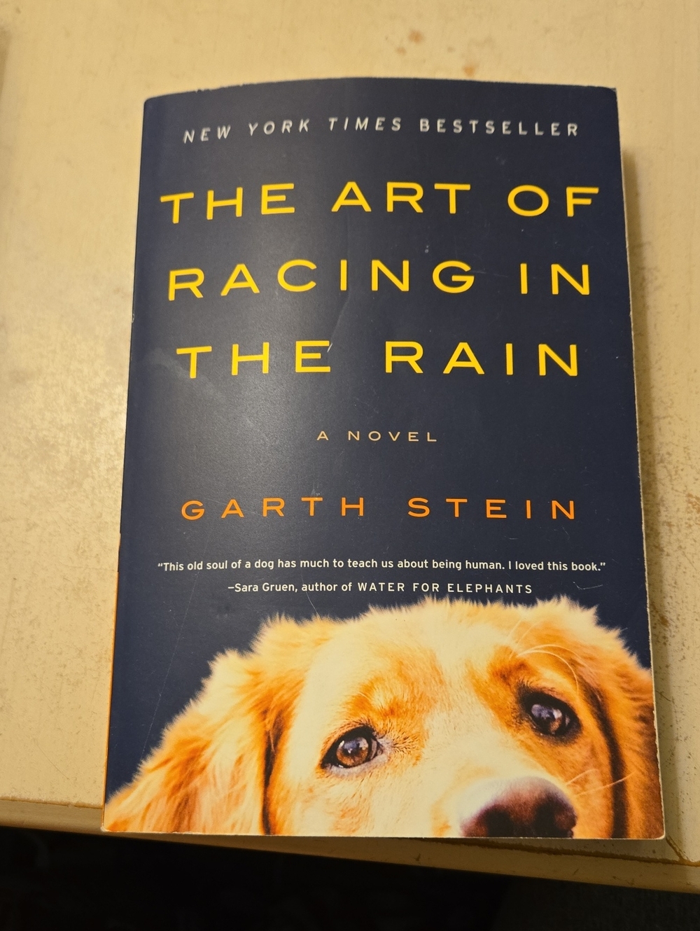 Harper Orange & Navy Paperback Back-Cover